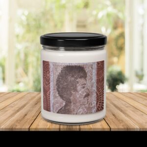 Scented soy candle
