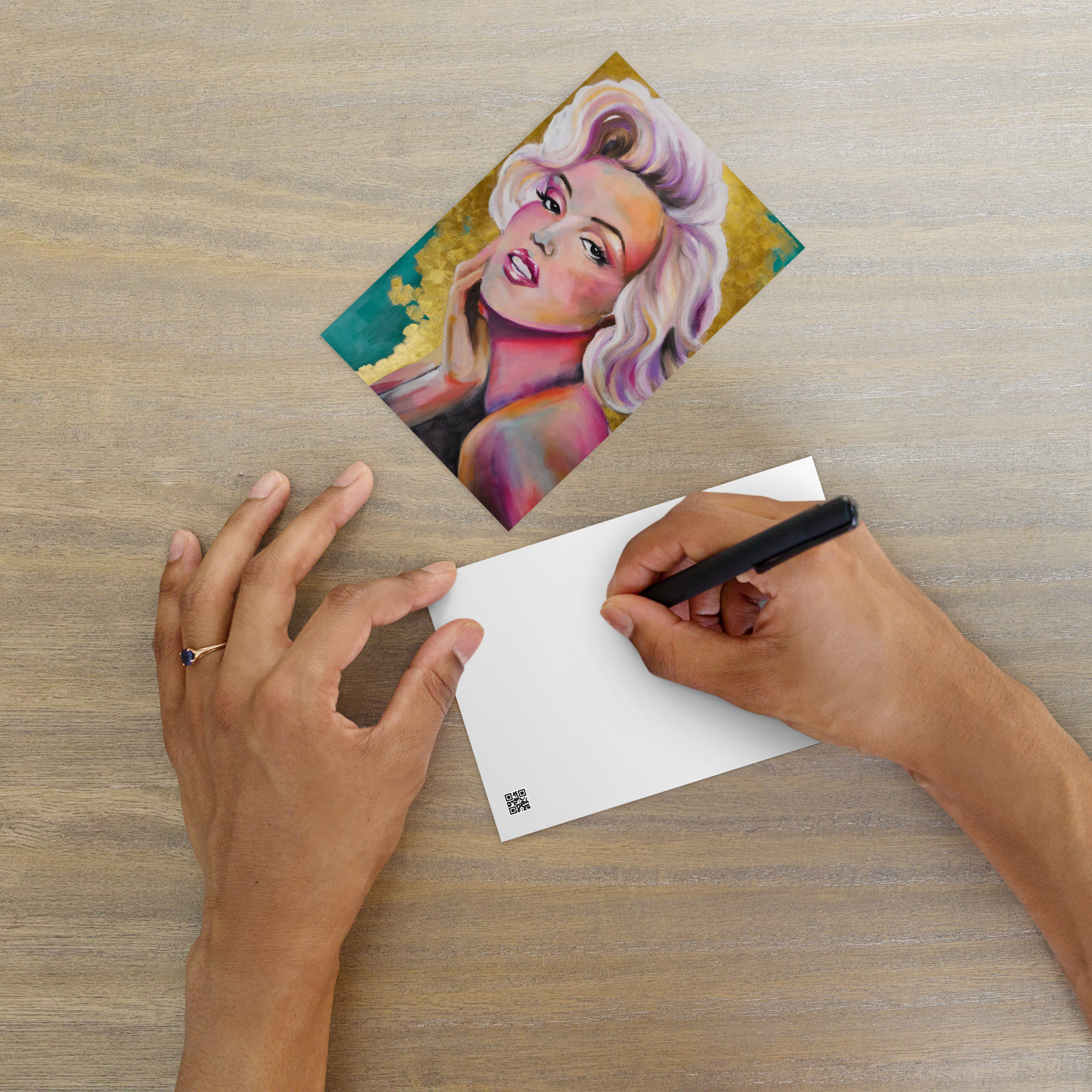"Monroe" Postcard
