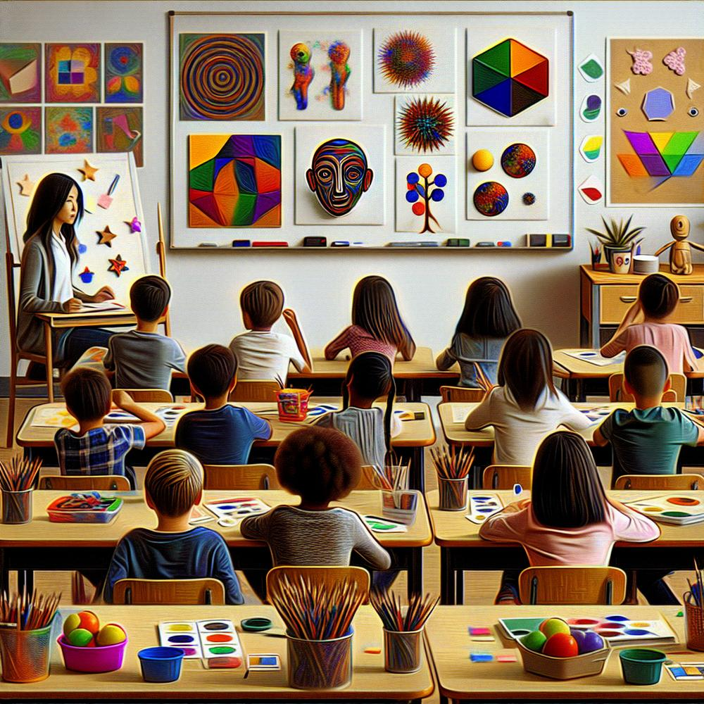 Teaching Abstract Figure Teaching Abstract Art To Elementary Students - Sara Kelly-Crockett Fine ...