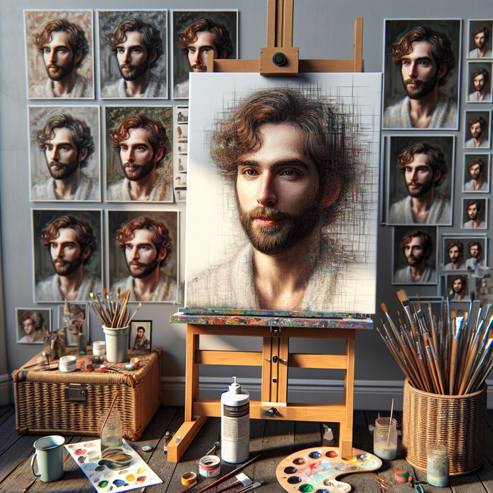Step-By-Step Portrait Painting With Photo Reference