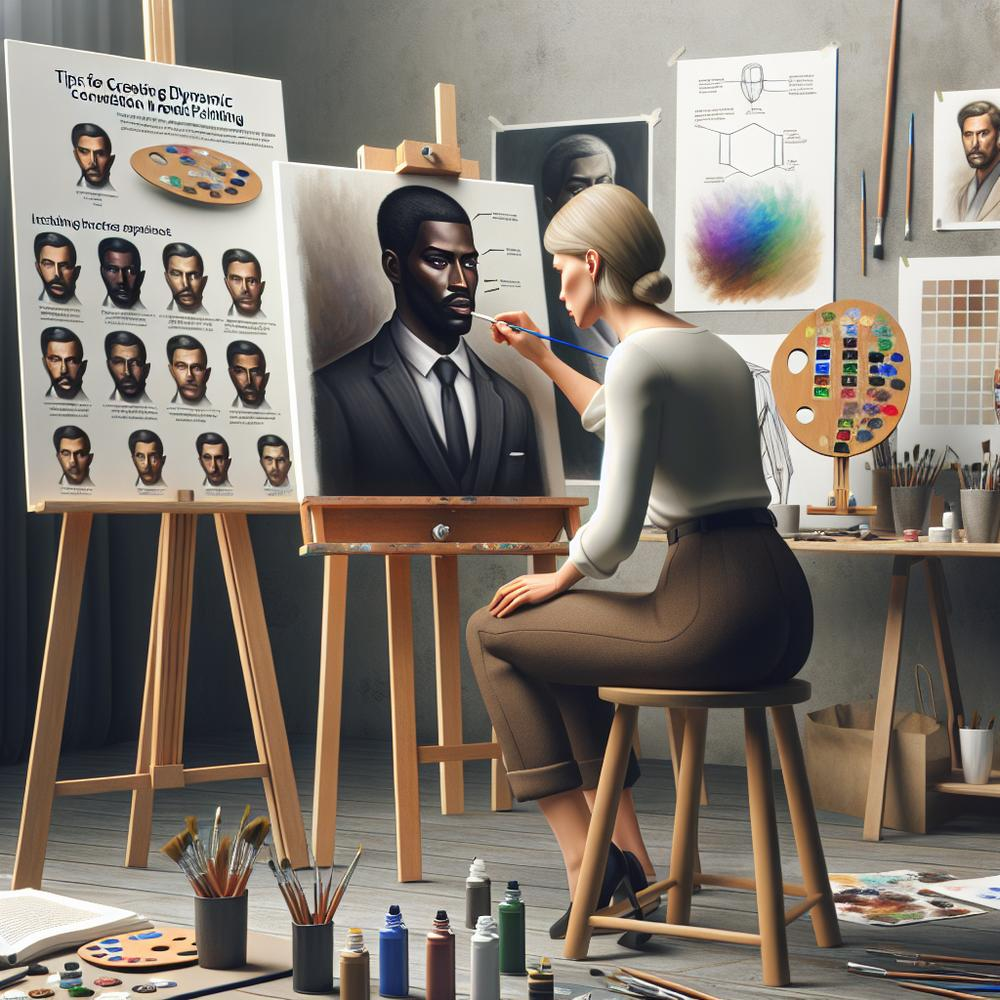 Tips For Dynamic Composition In Portrait Painting